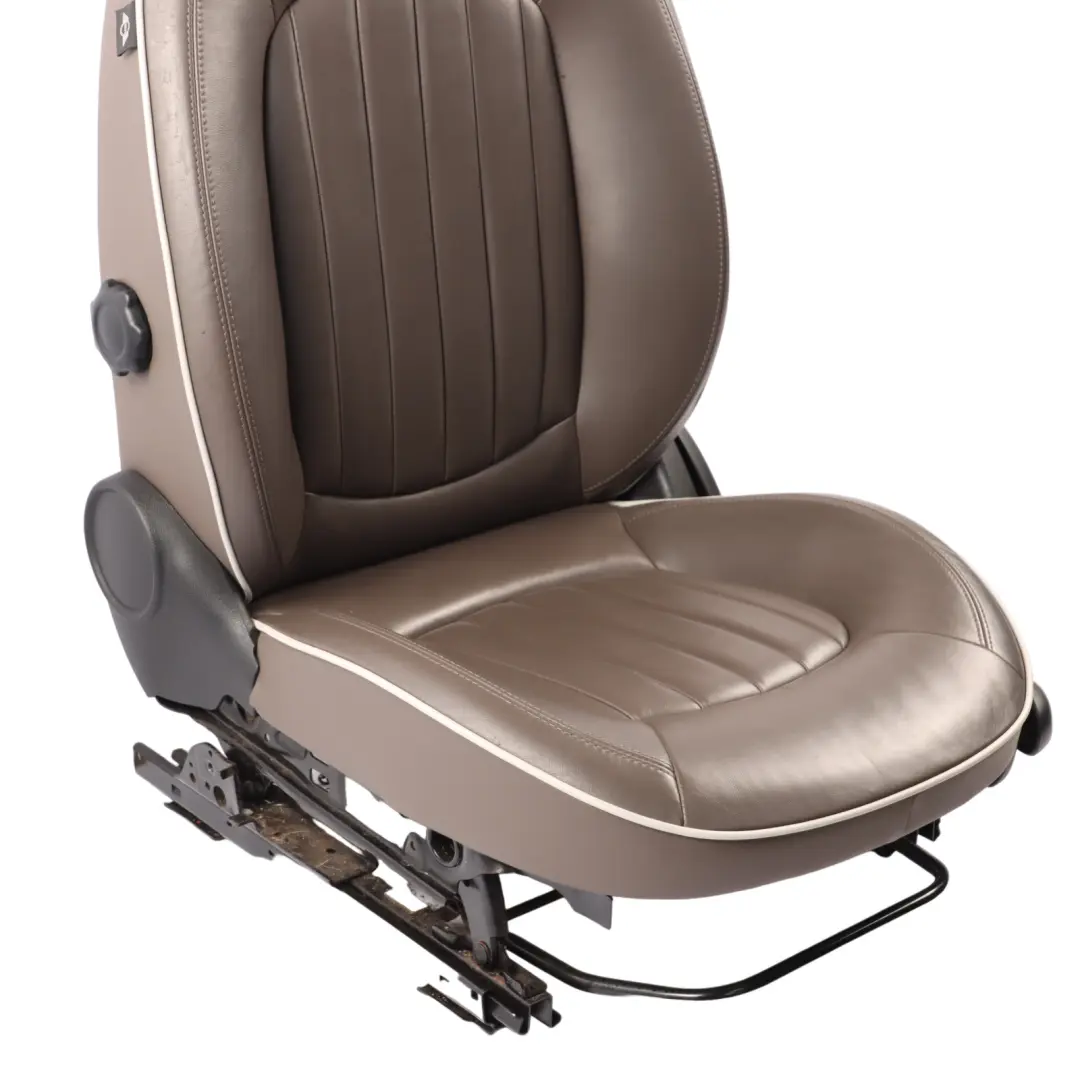 Front Seat Sport Left N/S Heated Leather Lounge Coffee to Mini Countryman R60 with Part number 9806617 Mini Countryman R60 Front Seat Sport Left N/S Heated Leather Lounge Coffee - SKU 9806617-1 - Part number 9806617