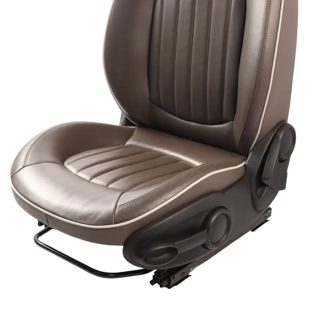 Front Seat Sport Left N/S Heated Leather Lounge Coffee to Mini Countryman R60 with Part number 9806617 Mini Countryman R60 Front Seat Sport Left N/S Heated Leather Lounge Coffee - SKU 9806617-1 - Part number 9806617
