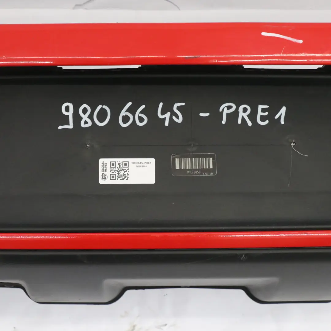 Mini Countryman R60 Rivestimento Pannello Paraurti Posteriore PDC Pure Red - B16 - SKU 9806645-PRE1 - Numero di parte 9806645