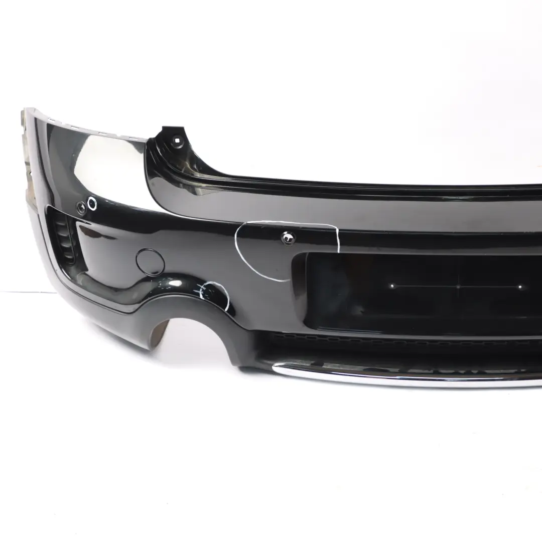 Bumper Cooper S PDC Absolute Black Metallic - B11 to Mini Countryman R60 Rear with Part number 9806647 Mini Countryman R60 Rear Bumper Cooper S PDC Absolute Black Metallic - B11 - SKU 9806647-ABS4 - Part number 9806647