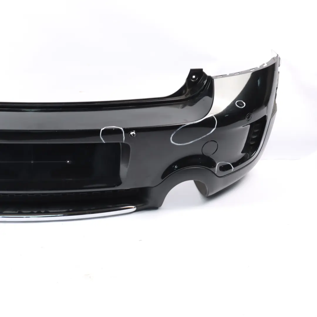 Bumper Cooper S PDC Absolute Black Metallic - B11 to Mini Countryman R60 Rear with Part number 9806647 Mini Countryman R60 Rear Bumper Cooper S PDC Absolute Black Metallic - B11 - SKU 9806647-ABS4 - Part number 9806647