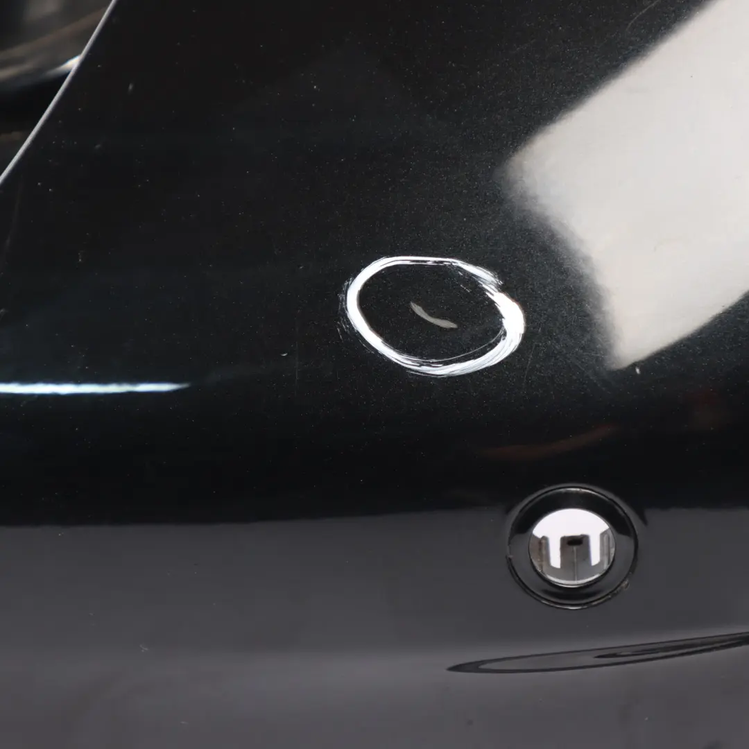 Bumper Cooper S PDC Absolute Black Metallic - B11 to Mini Countryman R60 Rear with Part number 9806647 Mini Countryman R60 Rear Bumper Cooper S PDC Absolute Black Metallic - B11 - SKU 9806647-ABS4 - Part number 9806647