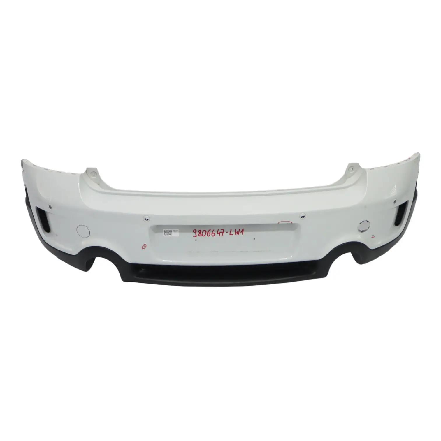 Mini Countryman R60 Cooper S Paraurti posteriore PDC Bianco chiaro - B15