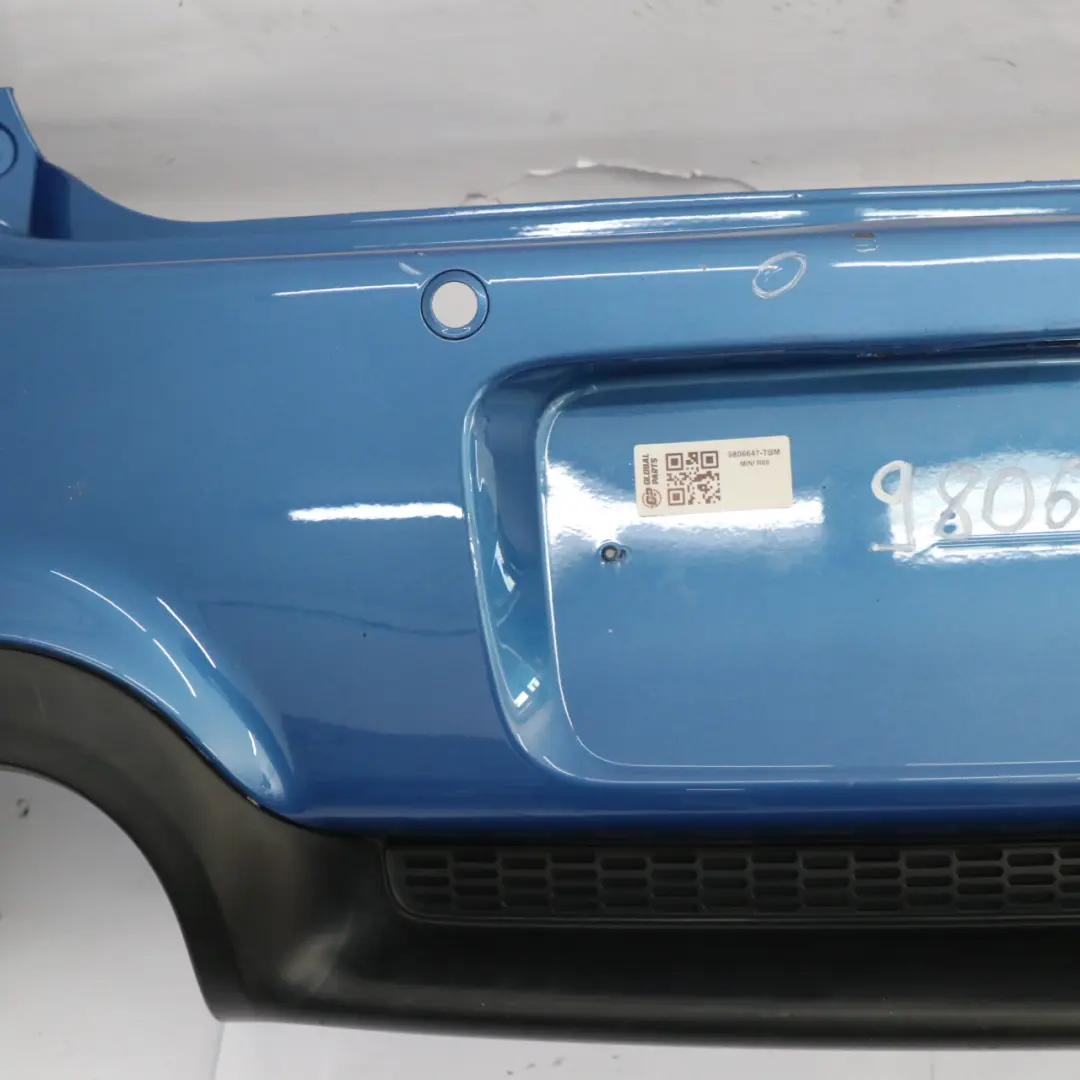 Mini Countryman R60 Zderzak Tylny Cooper S PDC True Blue Metallic - B14 - SKU 9806647-TBM - Numer Części 9806647