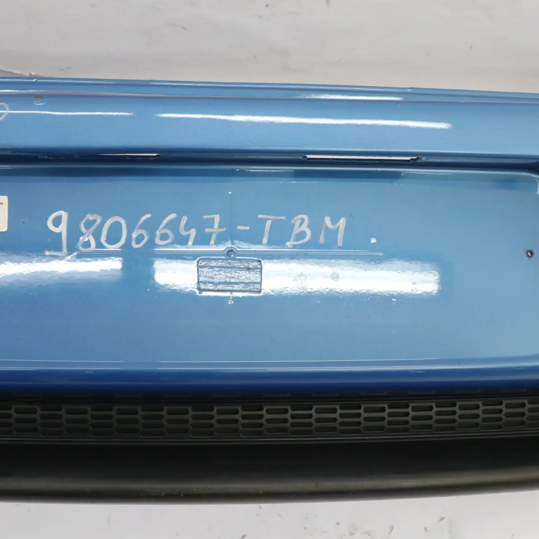 Mini Countryman R60 Rear Bumper Cooper S PDC True Blue Metallic - B14 - SKU 9806647-TBM - Part number 9806647