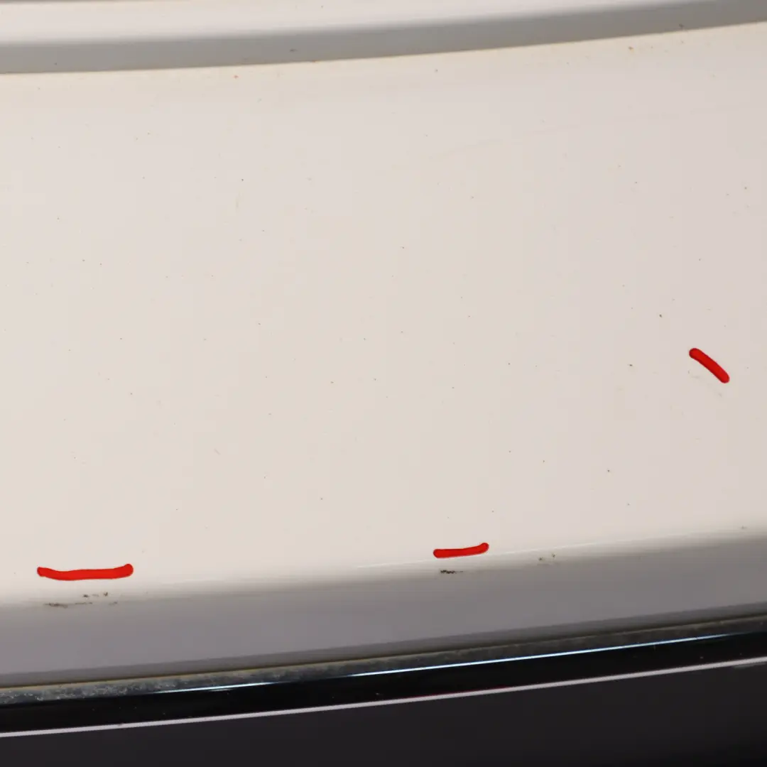 Bumper PDC Trim Panel Light White - B15 to Mini Countryman R60 Rear with Part number 9807198 Mini Countryman R60 Rear Bumper PDC Trim Panel Light White - B15 - SKU 9807198-LW - Part number 9807198