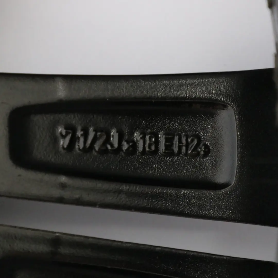 Llanta de aleación 18" 7,5J Twin Spoke Negro para Mini Cooper R60 R61 con número de pieza 9808516 Mini Cooper R60 R61 Llanta de aleación 18" 7,5J Twin Spoke Negro - SKU 9808516-1 - Número de pieza 9808516