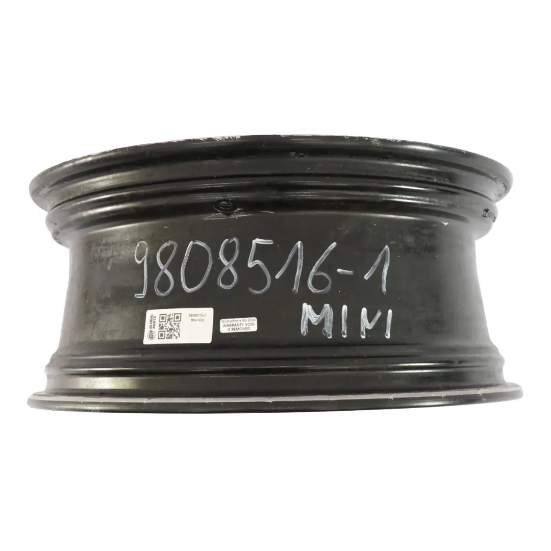 Mini Cooper R60 R61 Wheel Alloy Rim 18" 7,5J Twin Spoke Black - SKU 9808516-1 - Part number 9808516