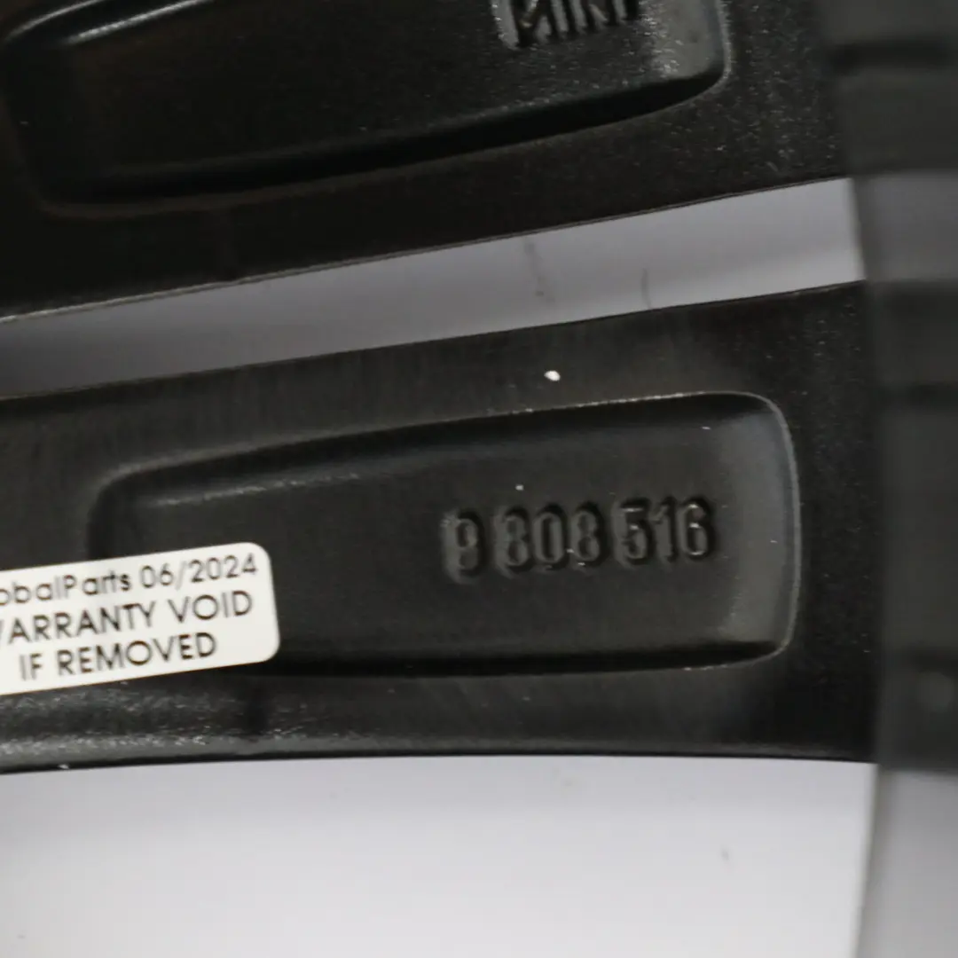 Llanta de aleación 18" 7,5J Twin Spoke Negro para Mini Cooper R60 R61 con número de pieza 9808516 Mini Cooper R60 R61 Llanta de aleación 18" 7,5J Twin Spoke Negro - SKU 9808516-2 - Número de pieza 9808516