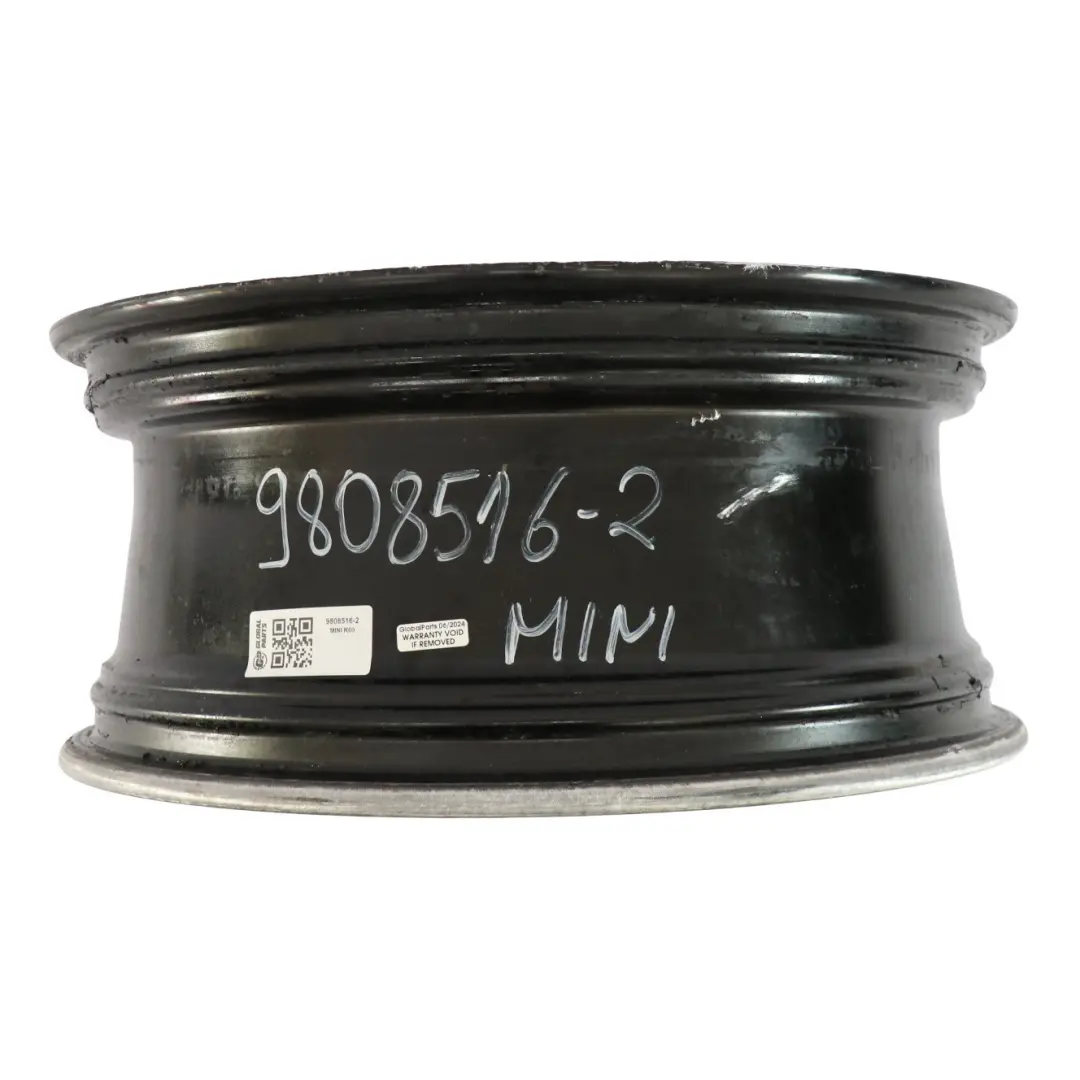 Mini Cooper R60 R61 Llanta de aleación 18" 7,5J Twin Spoke Negro - SKU 9808516-2 - Número de pieza 9808516