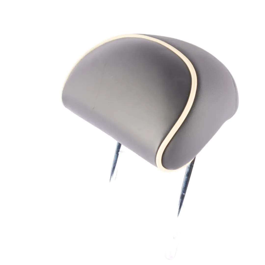 Headrest Rear Seat Middle Head Rest Black Leather to Mini Countryman R60 with Part number 9808826 Mini Countryman R60 Headrest Rear Seat Middle Head Rest Black Leather - SKU 9808826 - Part number 9808826