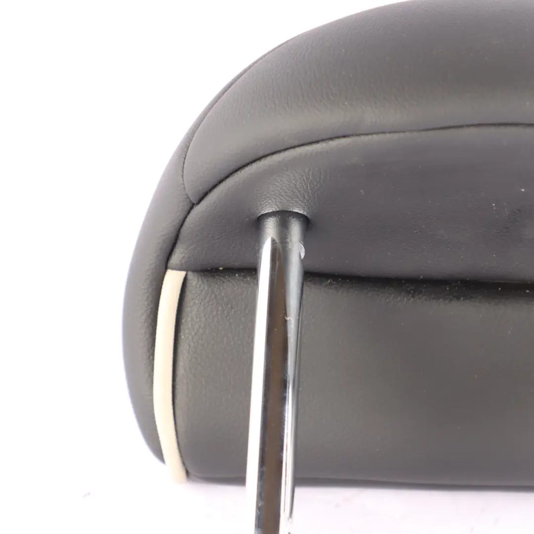 Headrest Rear Seat Middle Head Rest Black Leather to Mini Countryman R60 with Part number 9808826 Mini Countryman R60 Headrest Rear Seat Middle Head Rest Black Leather - SKU 9808826 - Part number 9808826