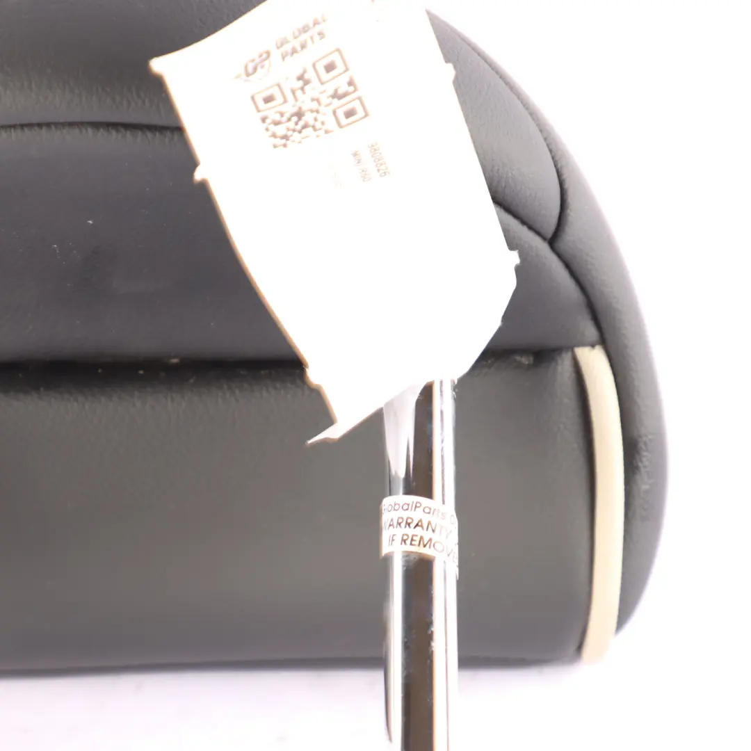 Mini Countryman R60 Appui Tête Arrière Central Cuir Noir - SKU 9808826 - Numéro de pièce 9808826