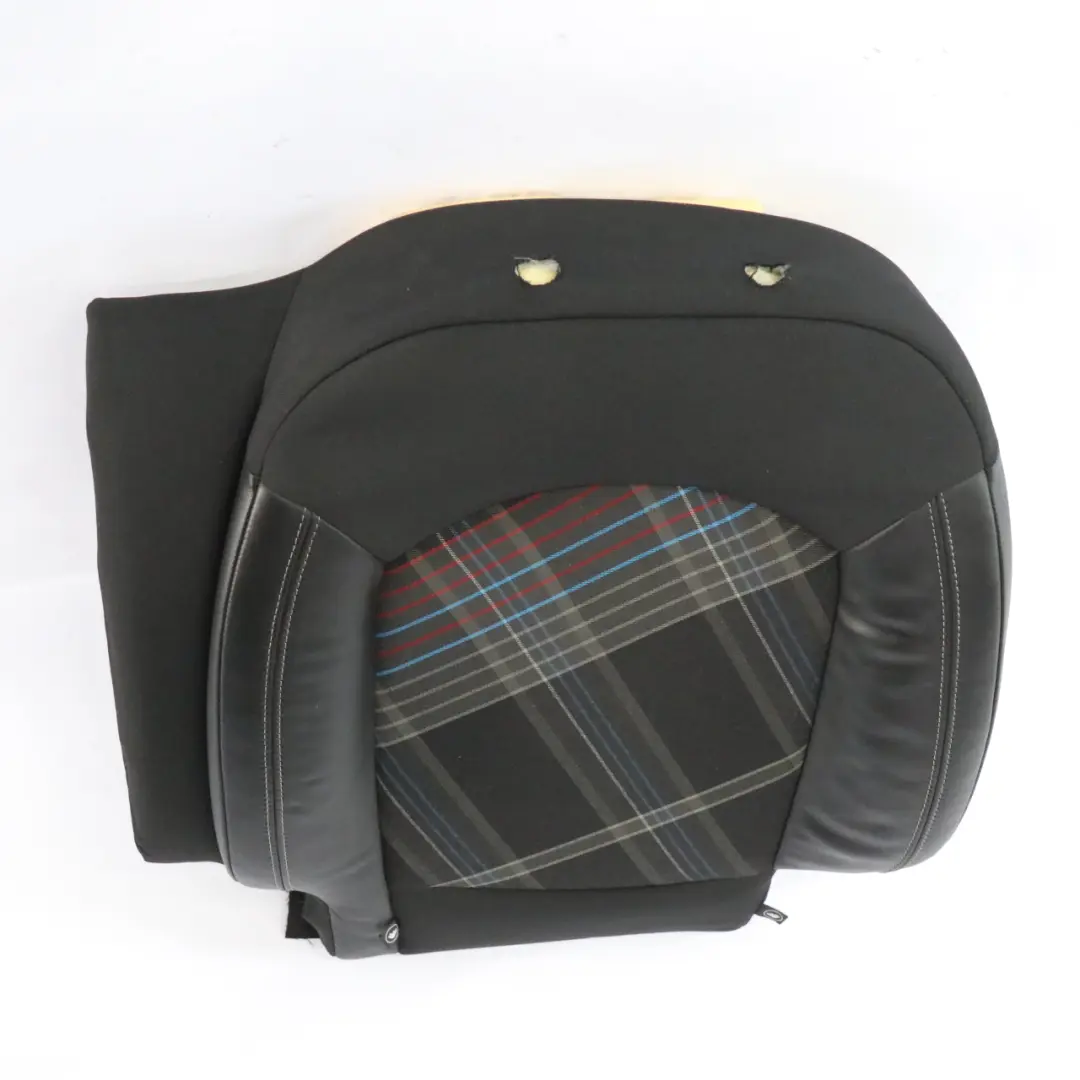 Coprischienale Posteriore Sinistro Panno Pelle Hot Cross Carbon Black per Mini R61 con numero di parte 9810191 Mini R61 Coprischienale Posteriore Sinistro Panno Pelle Hot Cross Carbon Black - SKU 9810191 - Numero di parte 9810191