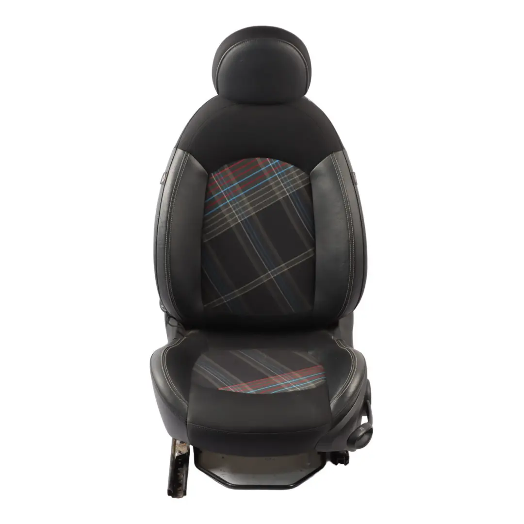Asiento Delantero Sport Izquierdo Cuero Hot Cross Carbono Negro para Mini Paceman R61 con número de pieza 9810231 Mini Paceman R61 Asiento Delantero Sport Izquierdo Cuero Hot Cross Carbono Negro - SKU 9810231 - Número de pieza 9810231
