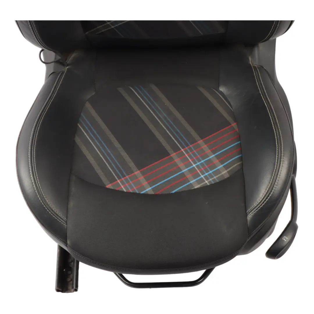 Asiento Delantero Sport Izquierdo Cuero Hot Cross Carbono Negro para Mini Paceman R61 con número de pieza 9810231 Mini Paceman R61 Asiento Delantero Sport Izquierdo Cuero Hot Cross Carbono Negro - SKU 9810231 - Número de pieza 9810231