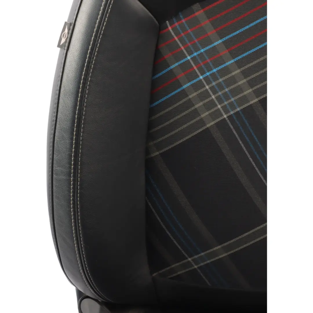 Asiento Delantero Sport Izquierdo Cuero Hot Cross Carbono Negro para Mini Paceman R61 con número de pieza 9810231 Mini Paceman R61 Asiento Delantero Sport Izquierdo Cuero Hot Cross Carbono Negro - SKU 9810231 - Número de pieza 9810231