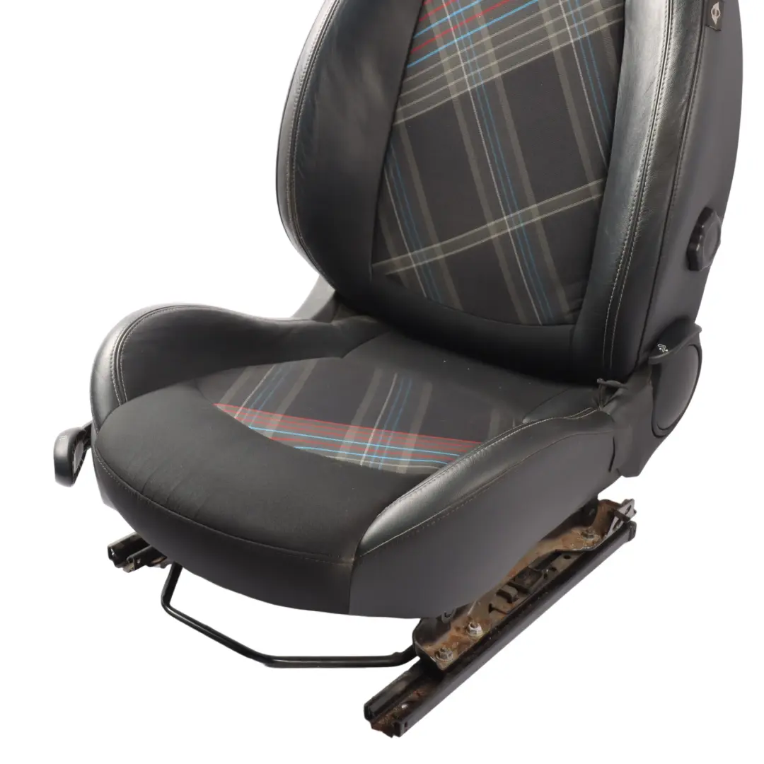 Siège avant droit en tissu sport et cuir carbone noir pour Mini Cooper R61 Paceman à propos du numéro de pièce 9810232 Mini Cooper R61 Paceman Siège avant droit en tissu sport et cuir carbone noir - SKU 9810232 - Numéro de pièce 9810232