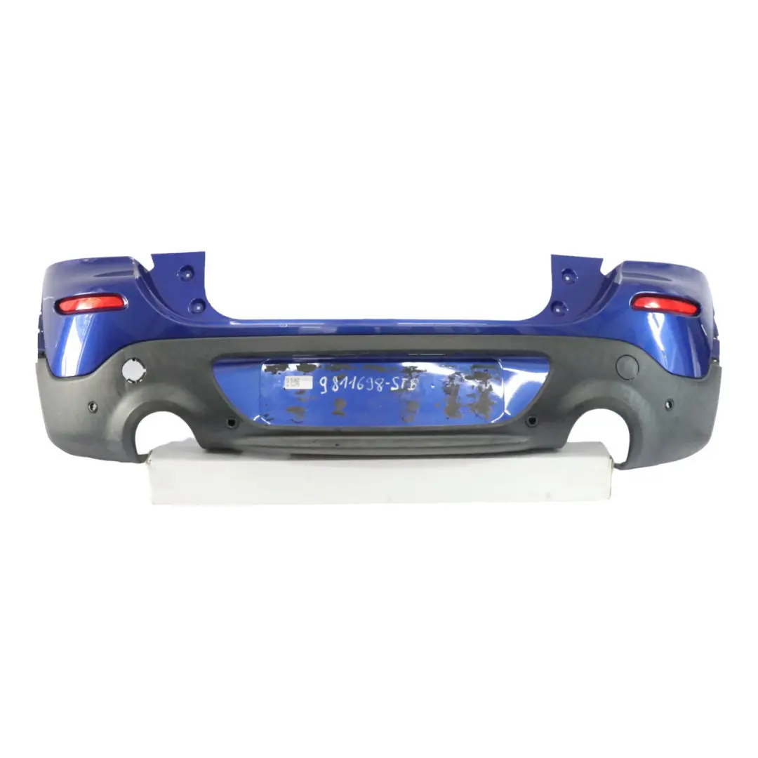 Bumper Rear PDC Trim Panel Starlight Blue Metallic - B62 to Mini Paceman R61 with Part number 9811698 Mini Paceman R61 Bumper Rear PDC Trim Panel Starlight Blue Metallic - B62 - SKU 9811698-STB - Part number 9811698