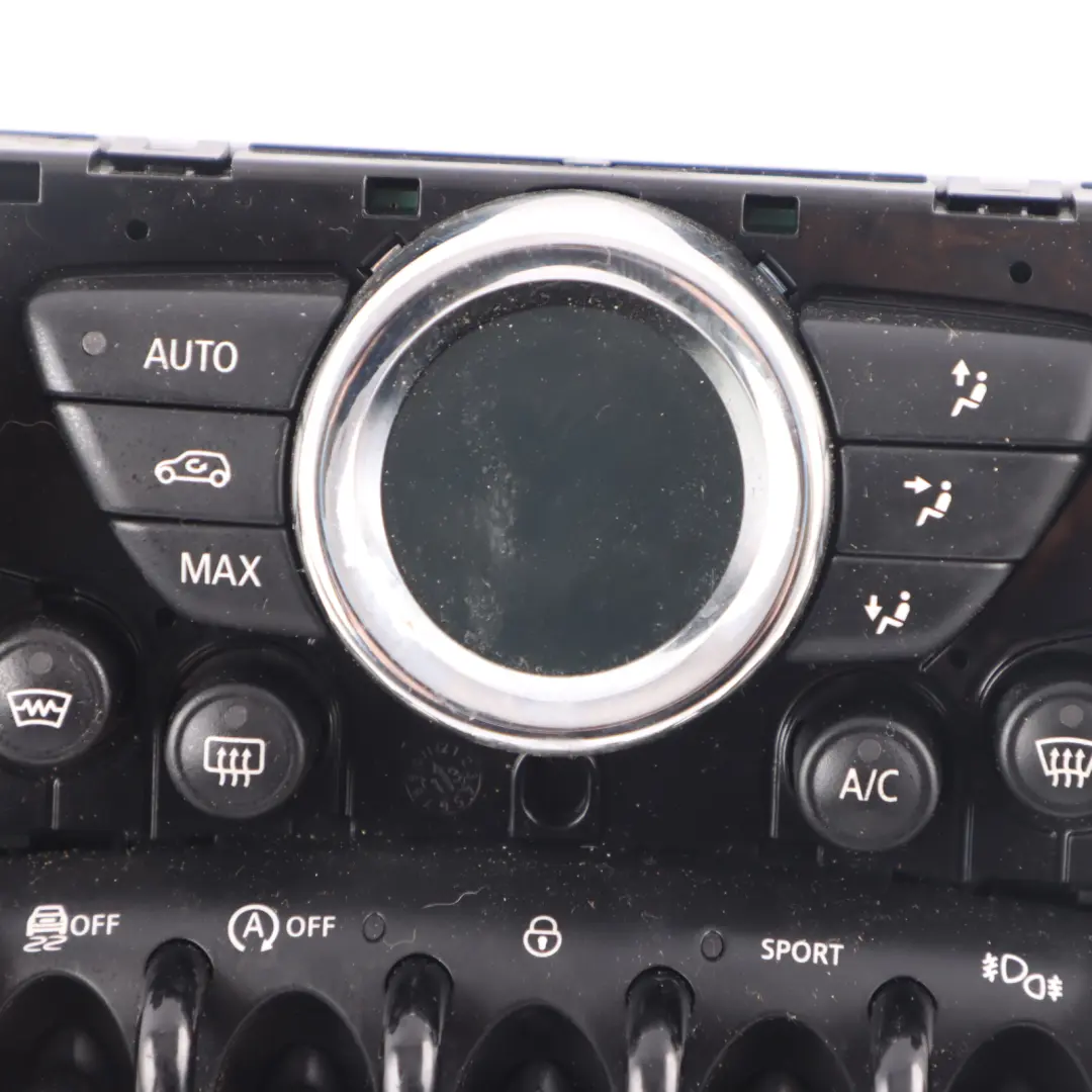 Conditioning Mini R60 R61 Heater Control Unit Switch Panel Heated to Automatic Air with Part number 9812027 Automatic Air Conditioning Mini R60 R61 Heater Control Unit Switch Panel Heated - SKU 9812027-8 - Part number 9812027