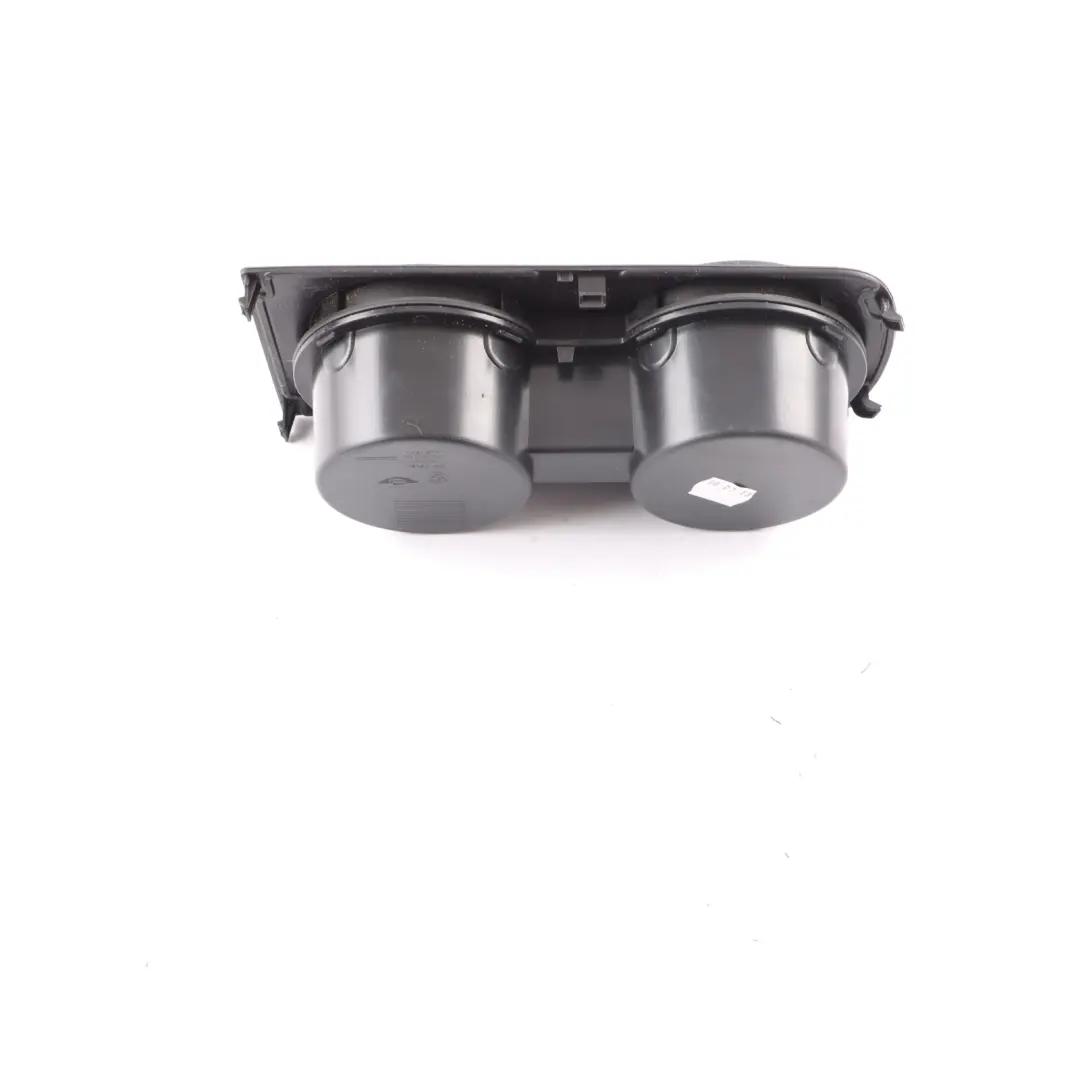 Centre Console Top Cup Holder Rear Seat Black to BMW R61 Rear with Part number 9812462 BMW R61 Rear Centre Console Top Cup Holder Rear Seat Black - SKU 9812462 - Part number 9812462