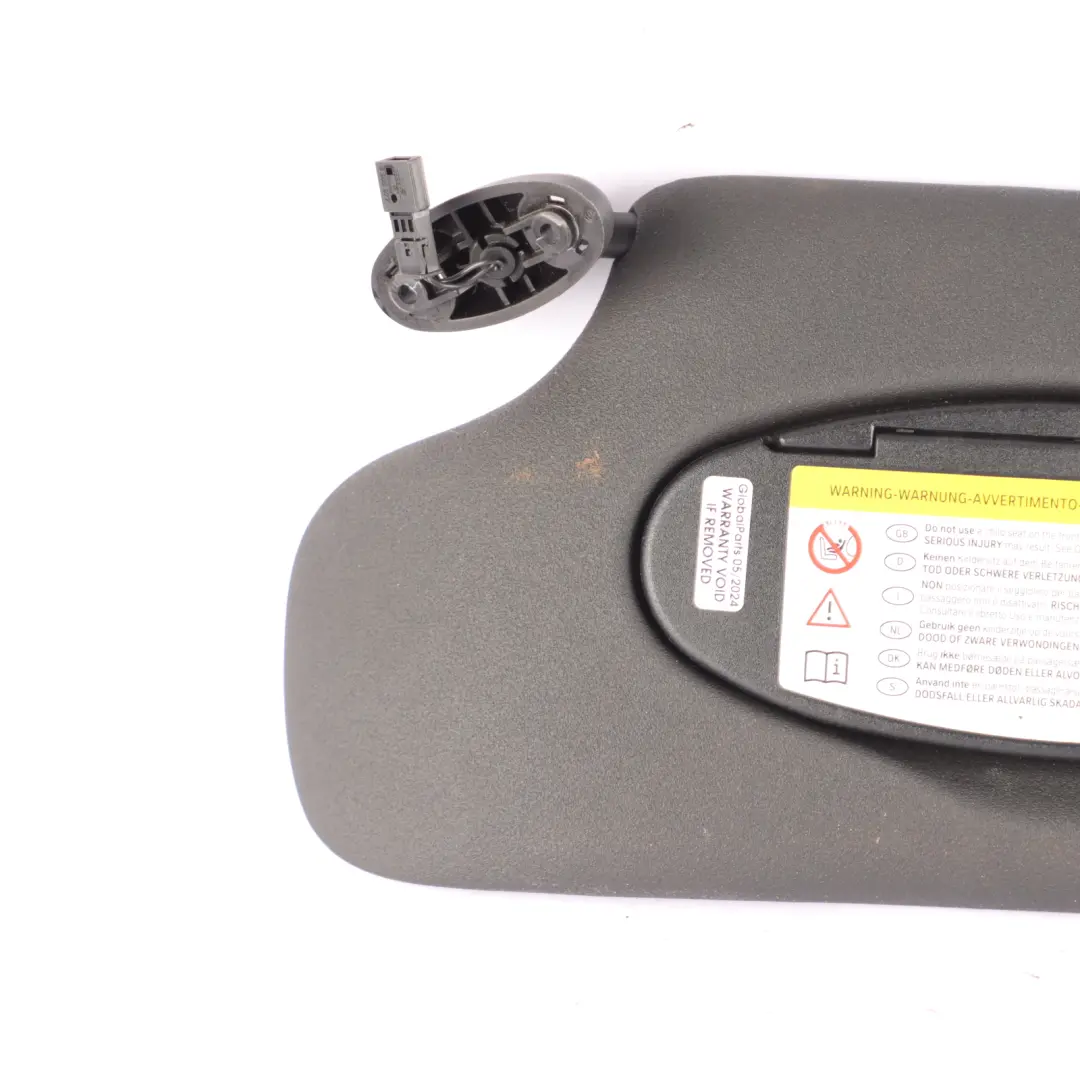 Mini Countryman R60 Pare-soleil avec éclairage des rétroviseurs noir gauche - SKU 9812691-1 - Numéro de pièce 9812691
