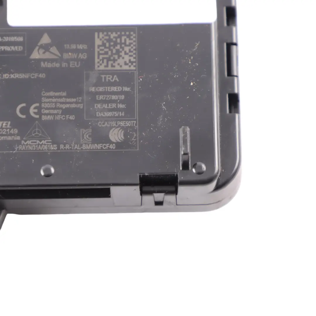 Centre Console Tray BMW G30 G31 LCI NFC Oddments Storage Socket to with Part number 9824663 Centre Console Tray BMW G30 G31 LCI NFC Oddments Storage Socket - SKU 9824663 - Part number 9824663