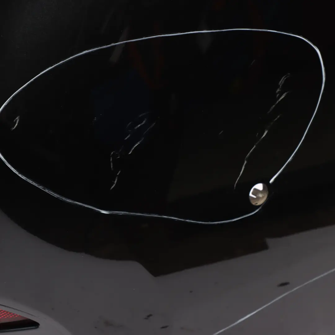 Bumper Panel M Sport PDC Covering Black Sapphire Metallic - 475 to BMW G30 LCI Rear with Part number 9852179 BMW G30 LCI Rear Bumper Panel M Sport PDC Covering Black Sapphire Metallic - 475 - SKU 9852179-BS - Part number 9852179