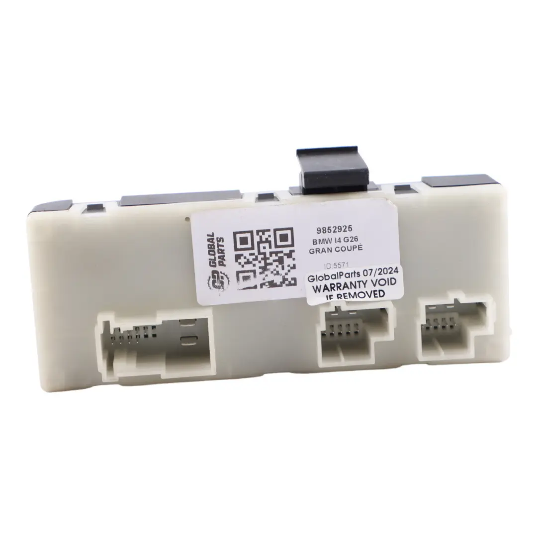 Heckklappenlift Kofferraumdeckel Steuergerät Modul für BMW G16 G26 mit Teilenummer 9852925 BMW G16 G26 Heckklappenlift Kofferraumdeckel Steuergerät Modul - SKU 9852925 - Teilenummer 9852925
