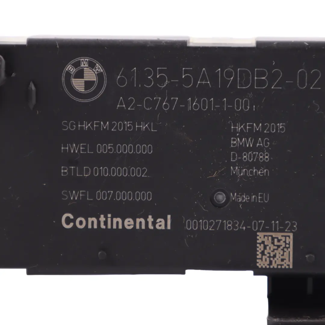 BMW G16 G26 Portellone posteriore, controllo del coperchio bagagliaio - SKU 9852925 - Numero di parte 9852925