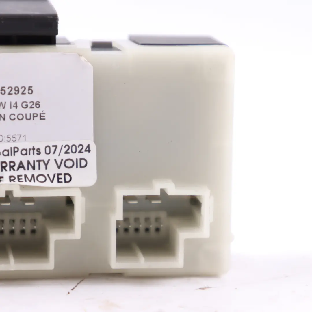 BMW G16 G26 Portellone posteriore, controllo del coperchio bagagliaio - SKU 9852925 - Numero di parte 9852925