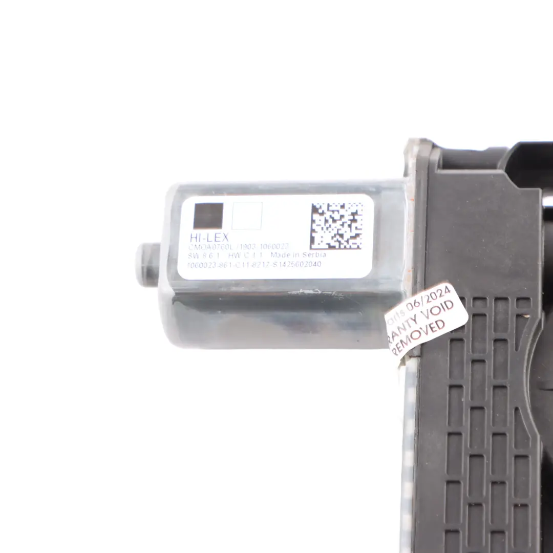 Lifter Motor BMW F40 Front Right Door O/S Window Drive Control Unit to with Part number 9853146 Lifter Motor BMW F40 Front Right Door O/S Window Drive Control Unit - SKU 9853146-1 - Part number 9853146