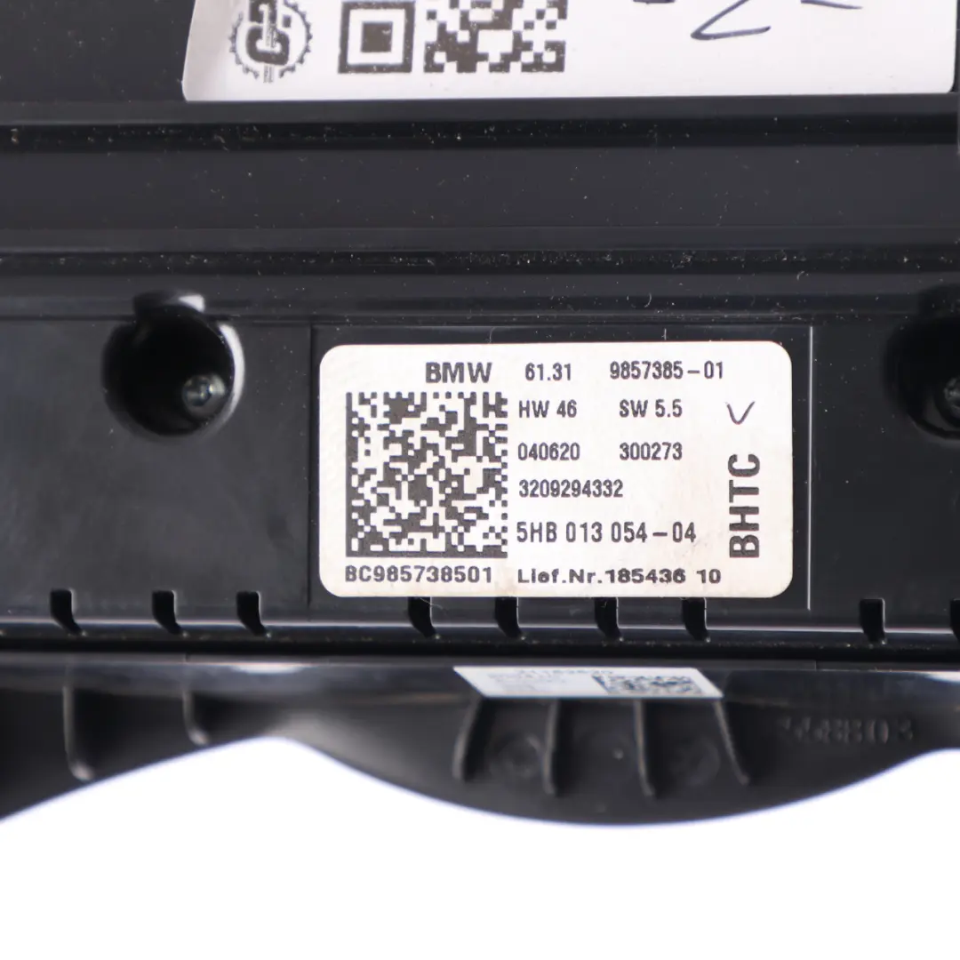 Climate Control Panel Mini F55 F56 F57 Heater Air Con A/C Switch Unit to with Part number 9857385 Climate Control Panel Mini F55 F56 F57 Heater Air Con A/C Switch Unit - SKU 9857385 - Part number 9857385