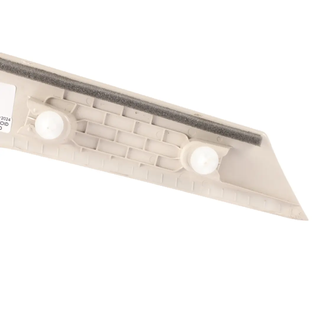 Pillar Trim Rear Right O/S Interior Cover Elfenbein Weiss to BMW G26 D with Part number 9871019 BMW G26 D Pillar Trim Rear Right O/S Interior Cover Elfenbein Weiss - SKU 9871019 - Part number 9871019