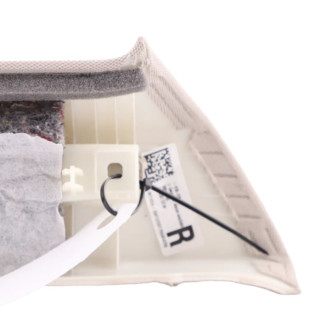 Pillar Trim Rear Right O/S Upper Panelling Elfenbein Weiss to BMW G26 Cover C with Part number 9871024 BMW G26 Cover C Pillar Trim Rear Right O/S Upper Panelling Elfenbein Weiss - SKU 9871024 - Part number 9871024