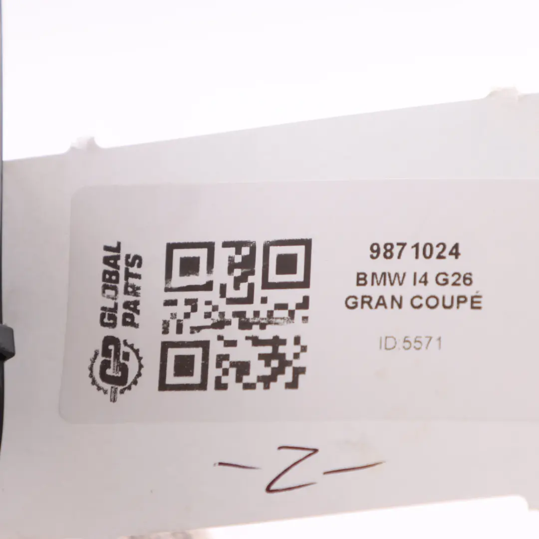 Pillar Trim Rear Right O/S Upper Panelling Elfenbein Weiss to BMW G26 Cover C with Part number 9871024 BMW G26 Cover C Pillar Trim Rear Right O/S Upper Panelling Elfenbein Weiss - SKU 9871024 - Part number 9871024