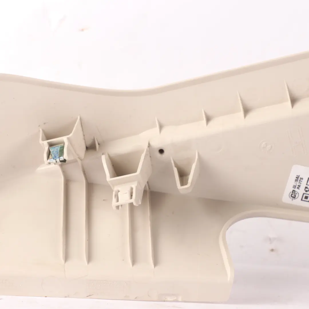 Boot Trunk Trim Cover Side Panel Left N/S Elfenbein Weiss 7489847 to BMW G26 with Part number 9871041 BMW G26 Boot Trunk Trim Cover Side Panel Left N/S Elfenbein Weiss 7489847 - SKU 9871041 - Part number 9871041