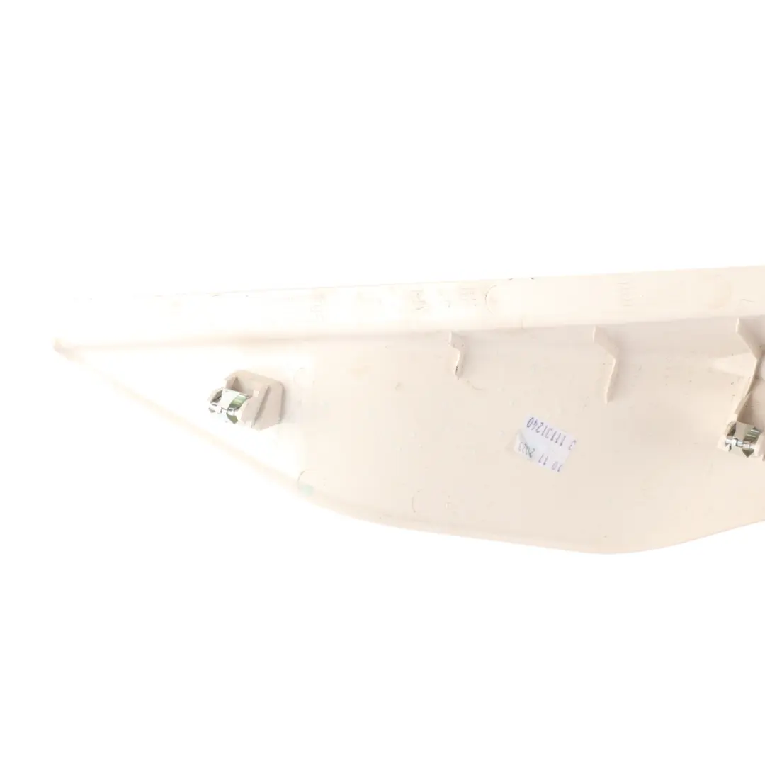 Boot Trunk Trim Cover Side Panel Right O/S Elfenbein Weiss 7489848 to BMW G26 with Part number 9871042 BMW G26 Boot Trunk Trim Cover Side Panel Right O/S Elfenbein Weiss 7489848 - SKU 9871042 7489848 - Part number 9871042