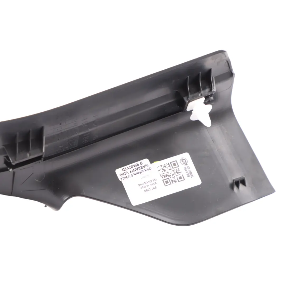 Panel Moldura Faldon Lateral Trasero Izquierdo Derecho para BMW I4 G26 con número de pieza 9871088 BMW I4 G26 Panel Moldura Faldon Lateral Trasero Izquierdo Derecho - SKU 9871088 - Número de pieza 9871088