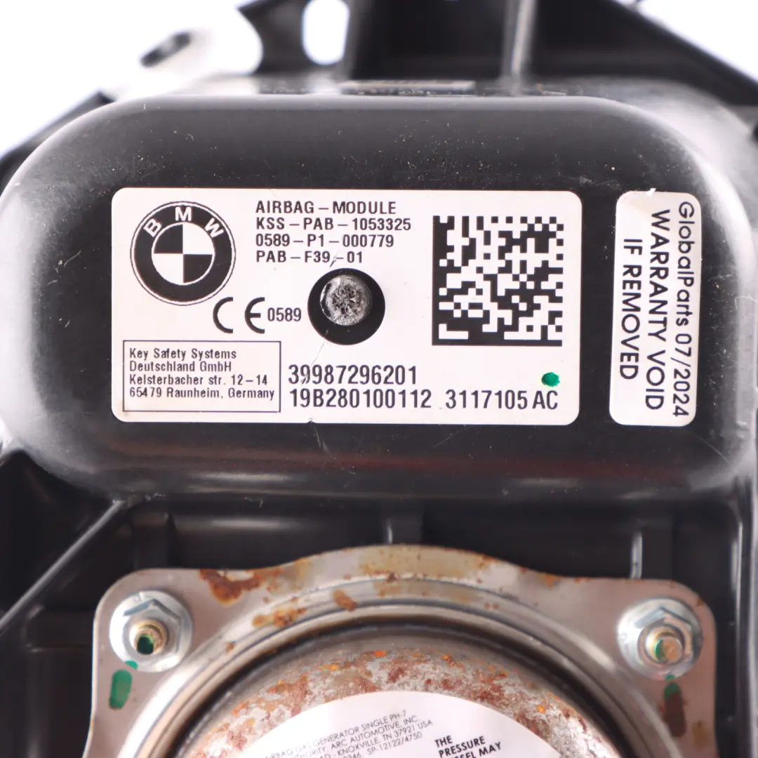 BMW X2 F39 Air Module Unit Front Dashboard Passenger - SKU 9872962 - Part number 9872962