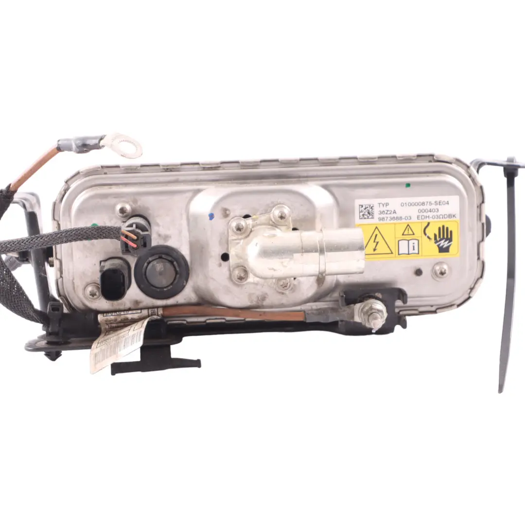 Water Heater BMW G11 G12 G20 G30 Auxiliary Electrical Coolant to with Part number 9873688 Water Heater BMW G11 G12 G20 G30 Auxiliary Electrical Coolant - SKU 9873688 - Part number 9873688