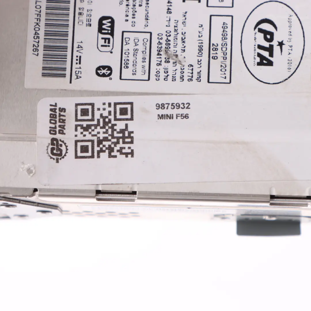 Head Unit Mini F56 BMW F21 LCI Radio Media Player Basic Navigation 2 ECE to with Part number 9875932 Head Unit Mini F56 BMW F21 LCI Radio Media Player Basic Navigation 2 ECE - SKU 9875932 - Part number 9875932