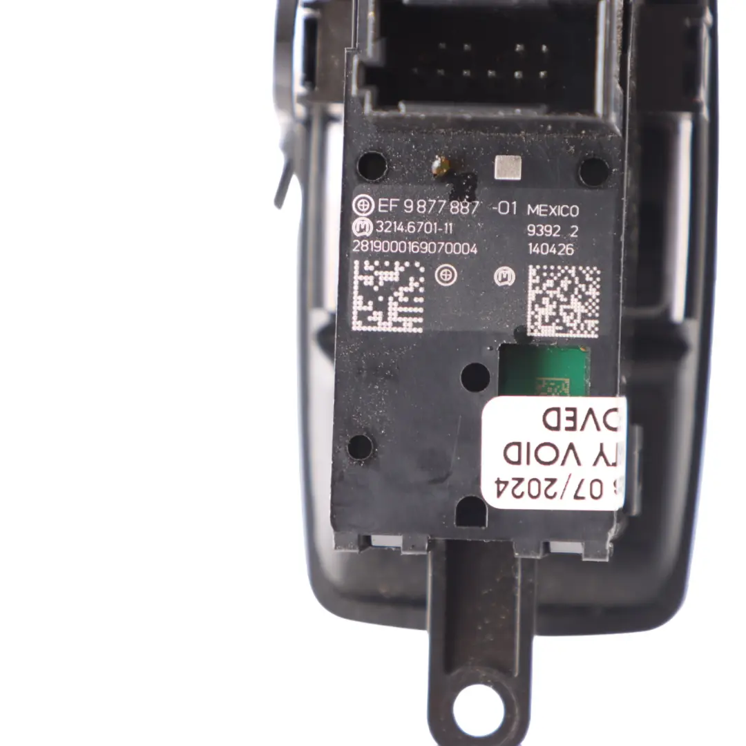 BMW X1 F48 X2 F39 Handbrake Switch Electric Parking Brake Button Unit - SKU 9877887 - Part number 9877887