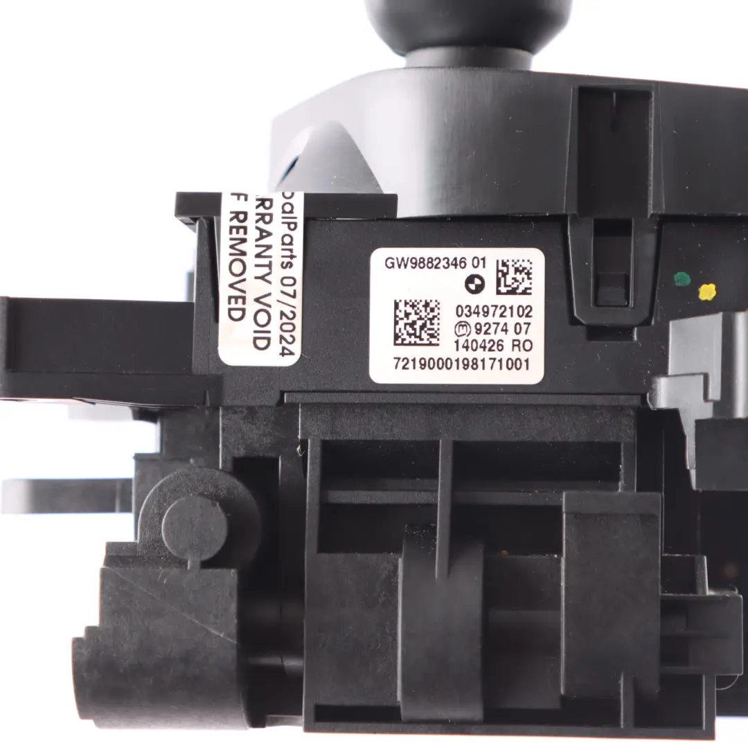 Gearshift Selector BMW X3 F97 X4 F98 Automatic Gear Switch Shifter to with Part number 9882346 Gearshift Selector BMW X3 F97 X4 F98 Automatic Gear Switch Shifter - SKU rhd-9882346 - Part number 9882346