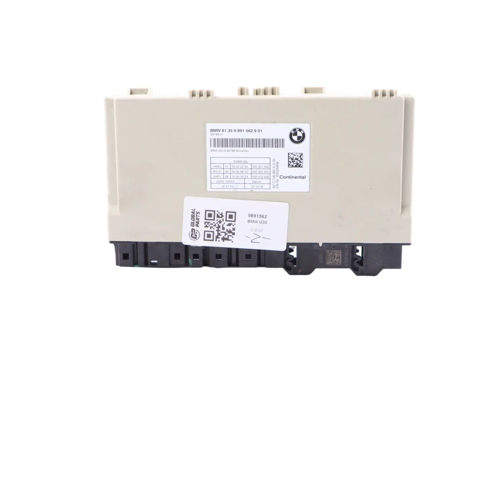Modulo sedile BMW G11 G20 G30 G01 G02 Modulo unità controllo sedile ECU 9891562