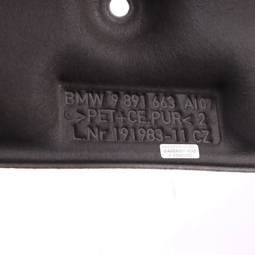 Heat Shield BMW i4 G26 Engine Protection Front to with Part number 9891663 Heat Shield BMW i4 G26 Engine Protection Front - SKU 9891663 - Part number 9891663