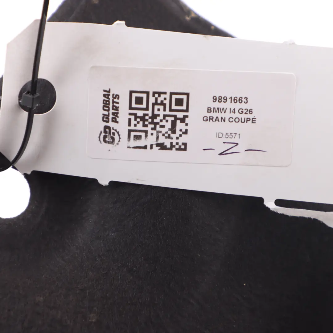 Heat Shield BMW i4 G26 Engine Protection Front to with Part number 9891663 Heat Shield BMW i4 G26 Engine Protection Front - SKU 9891663 - Part number 9891663
