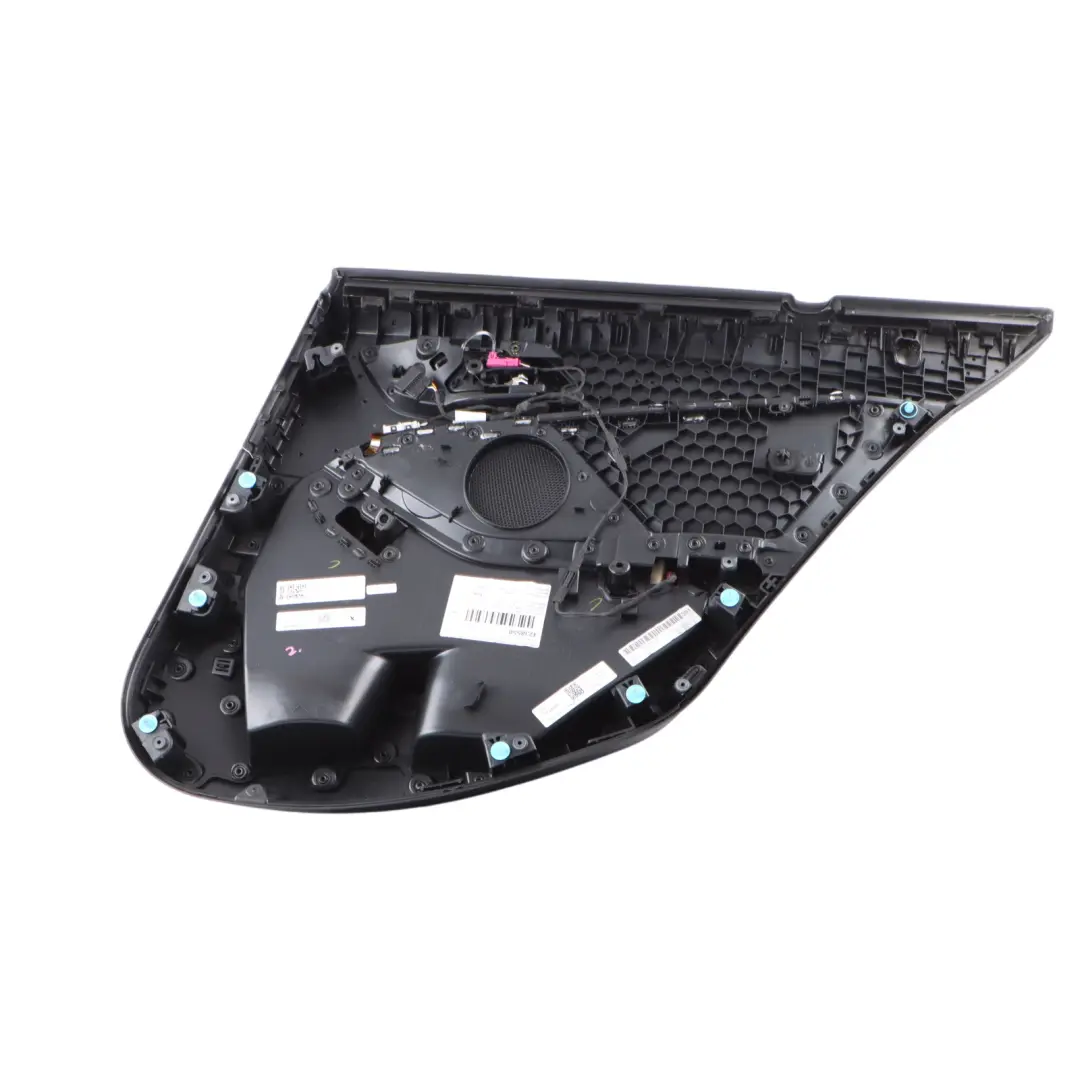 BMW F40 Carte de Porte Arrière Gauche Garniture Cuir Perforé Dakota Noir - SKU 9893857-1 - Numéro de pièce 9893857
