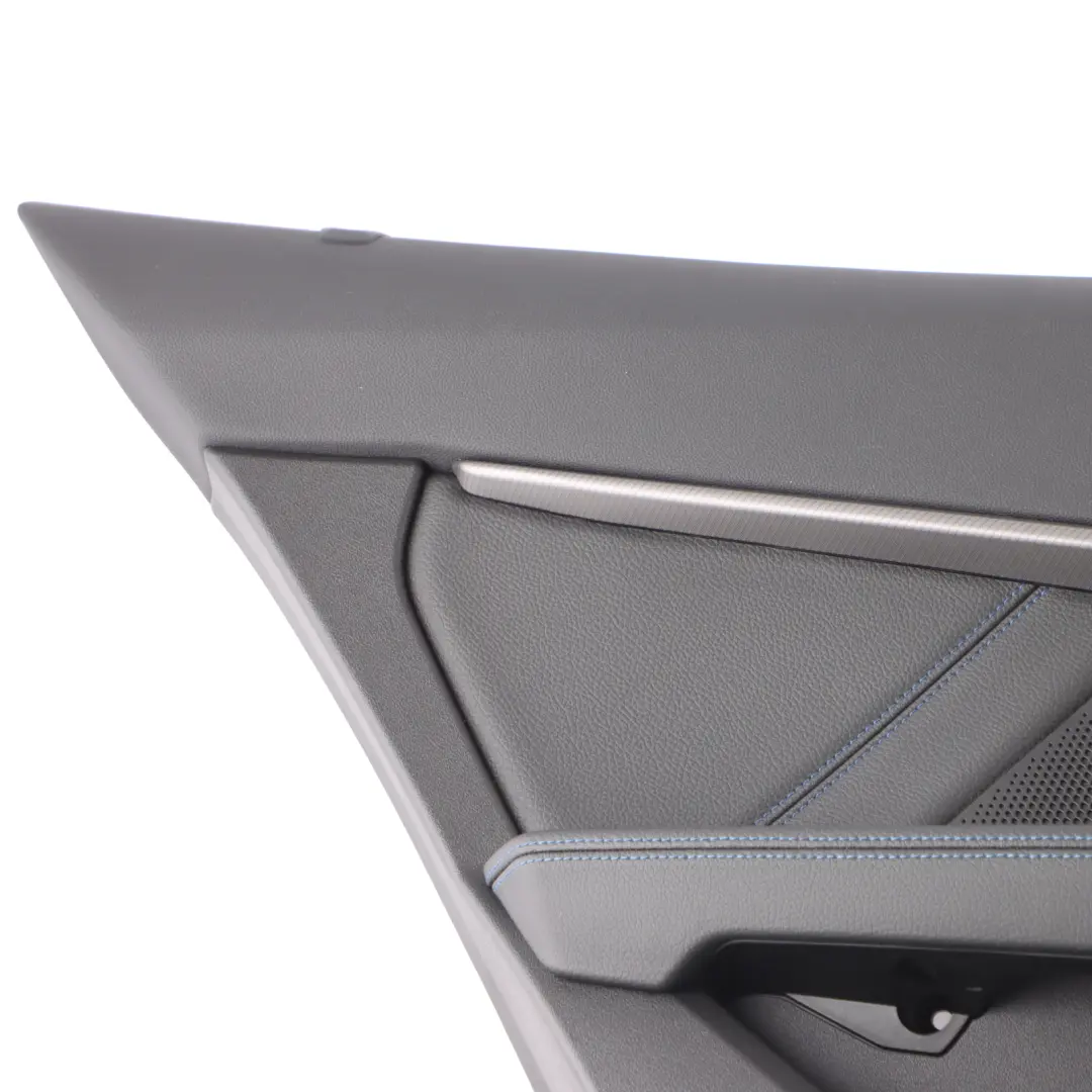 BMW F40 Carte de Porte Arrière Gauche Garniture Cuir Perforé Dakota Noir - SKU 9893857-1 - Numéro de pièce 9893857