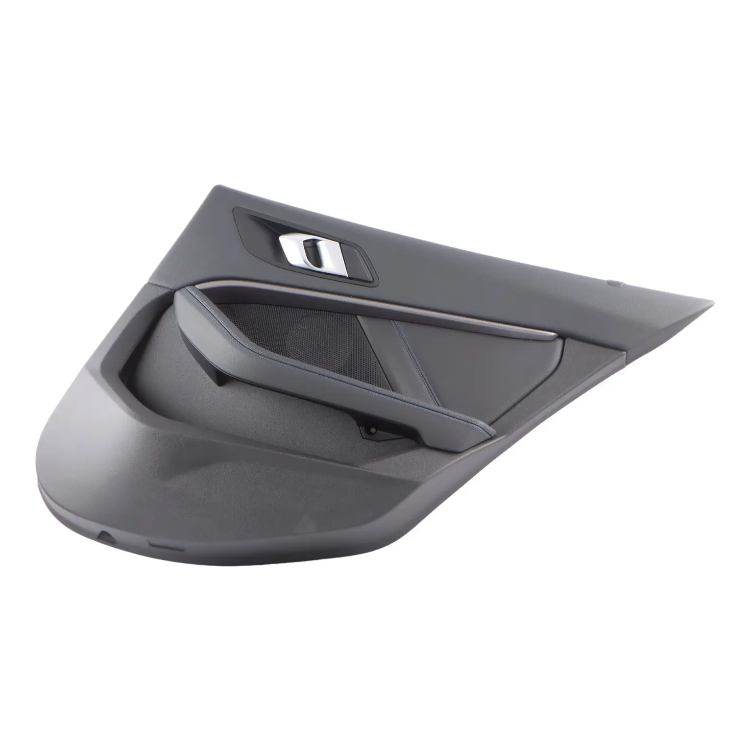 BMW F40 Scheda porta posteriore destra Rivestimento pelle traforata Dakota Black